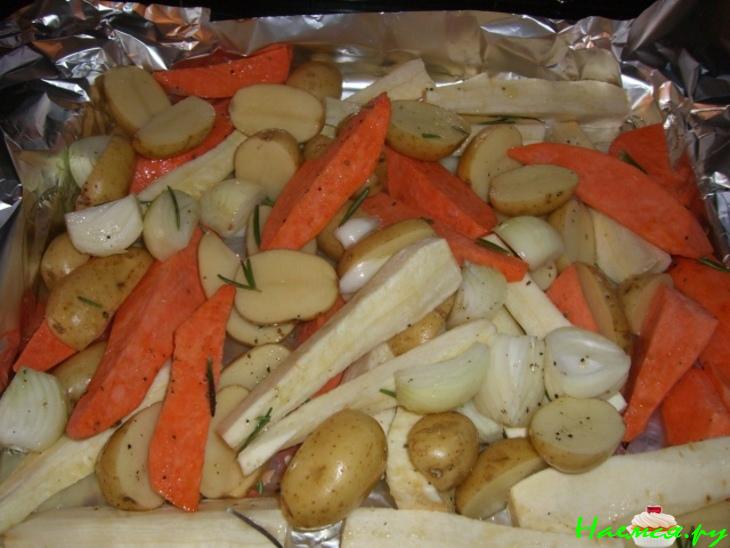 Медовые овощи