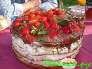 Торт Медовик для мамы