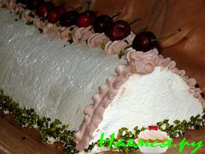 Торт "Монастырская изба" (претерпевший солидные видоизменения вариант) Торт "Монастырская изба" (претерпевший солидные видоизменения вариант)