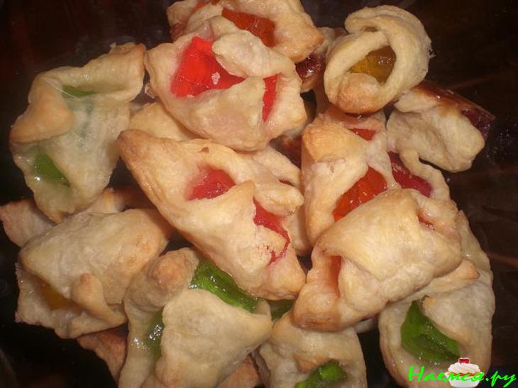 Печеньки с мармеладом