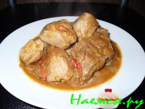 Индейка в соусе "Невозможно остановиться!"