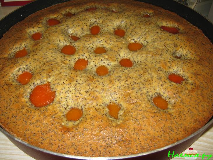 Пирог маковый с компотом!