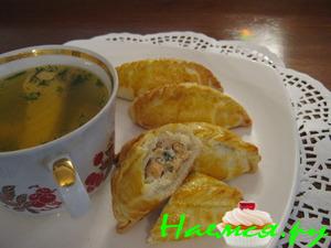 Кибинай с рыбой