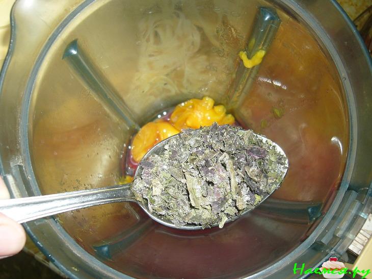 Фиолетовый соус для креветок Фиолетовый соус для креветок