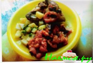 Курочка в томатах