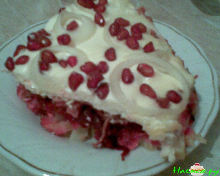 Салат "Снегири"