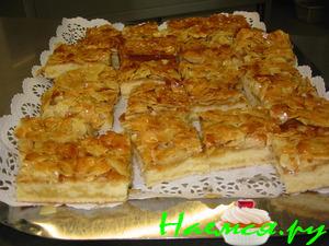 Пирог миндалевый очень быстрый