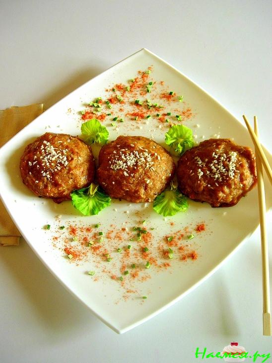 Рыбные котлеты в тайском стиле Рыбные котлеты в тайском стиле