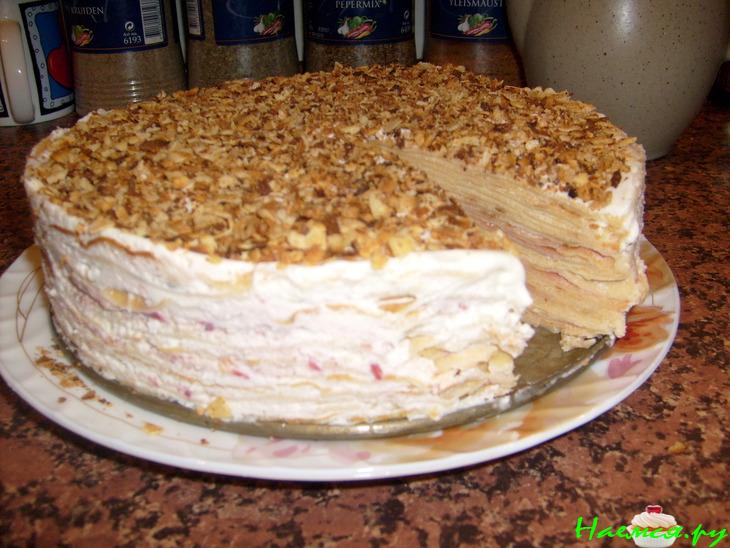 Блинный торт "АнтиНаполеон" Блинный торт "АнтиНаполеон"