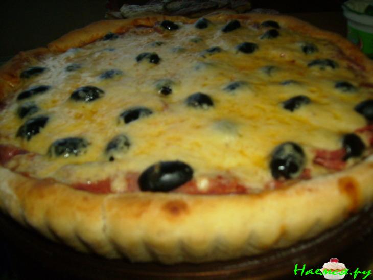 Пицца "Гавайская" (вариант) Пицца "Гавайская" (вариант)