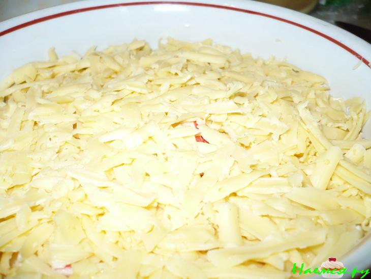 Салат крабовый острый