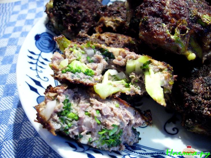 Котлеты с брокколи