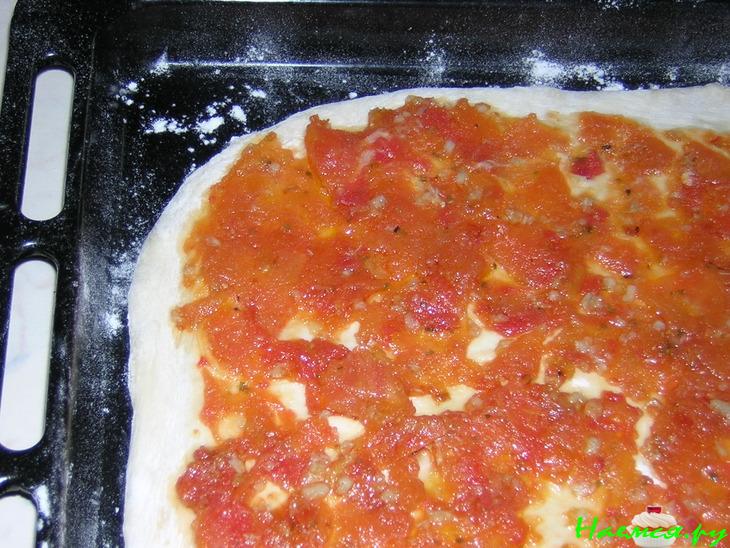 Пицца (тесто на пиве)