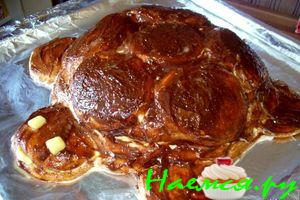 Торт с шоколадным кремом "Черепашка"