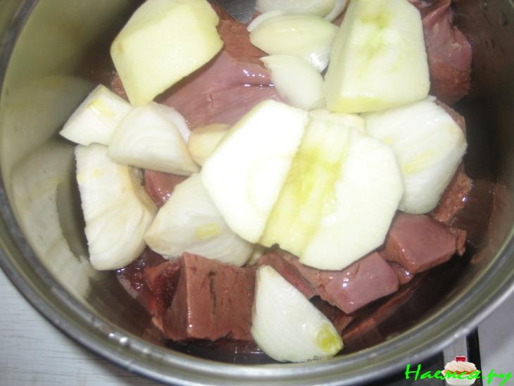 Оладьи из печени (вариант)