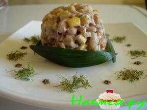 Салат с тунцом и овощами Салат с тунцом и овощами