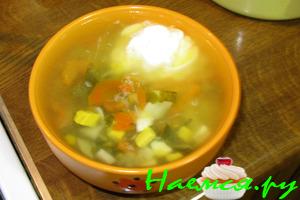 Зелёный борщ или весенний супчик