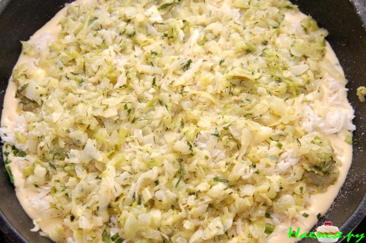 Капустный пирог *тесто на майонезе*