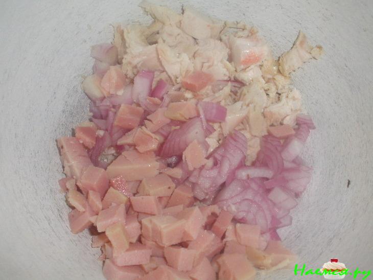 Калифорнийский куриный салат