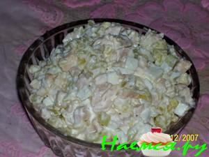 Салат из кальмаров в собственном соку Салат из кальмаров в собственном соку