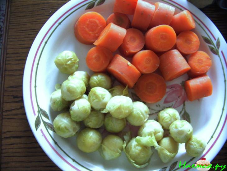 Окорочка с овощами