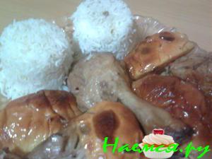 Утка с айвой