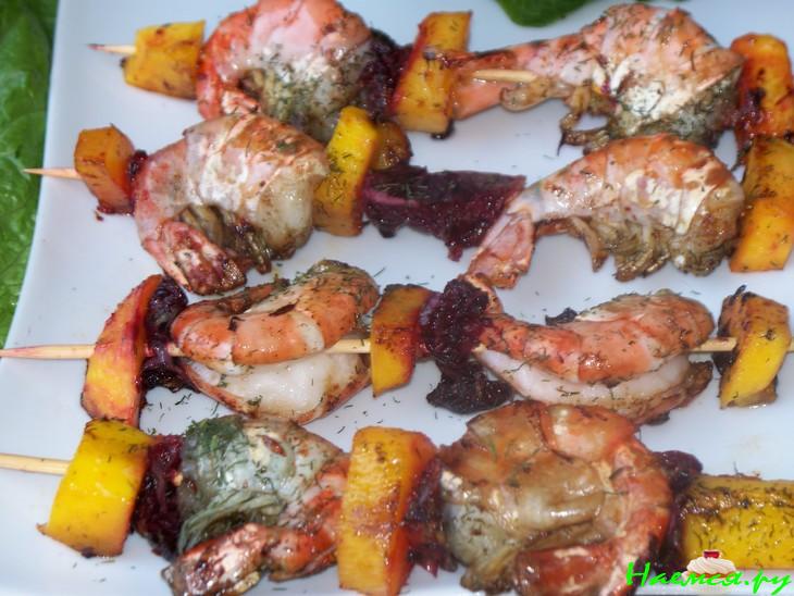 Креветки жареные по-Канадски