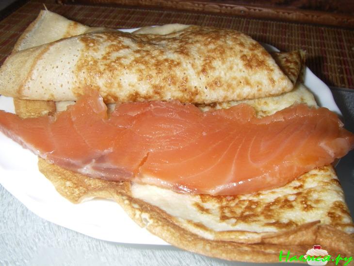 Соленая рыбка (семга)