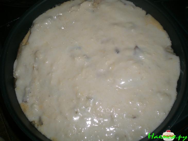 Пирог рыбный (у меня пикша) Пирог рыбный (у меня пикша)