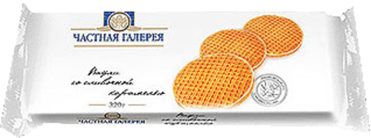 Имбирный чай с карамельной вафлей