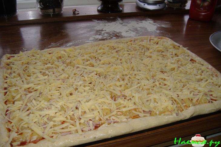 Пицца для внучки