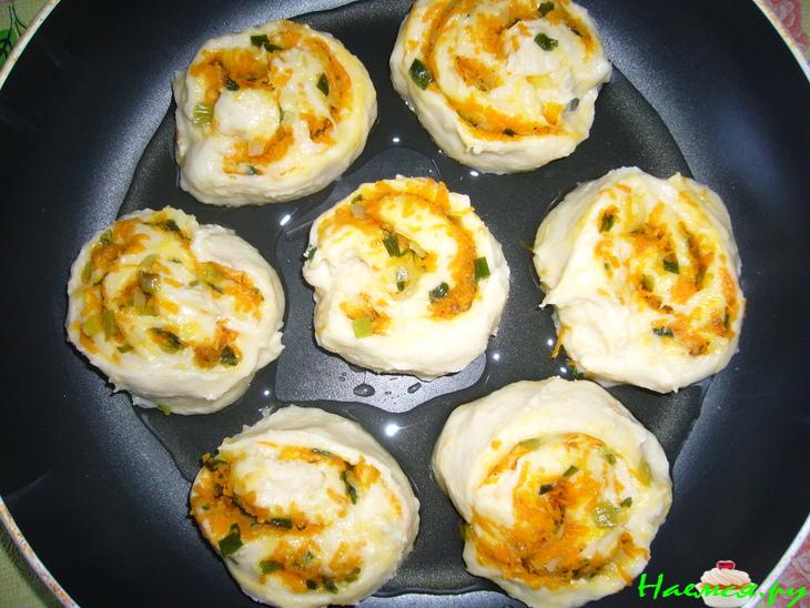 Овощные рулетики