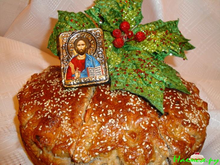 Христопсомо /хлеб Христа/ готовимся к встрече Нового года и Рождества