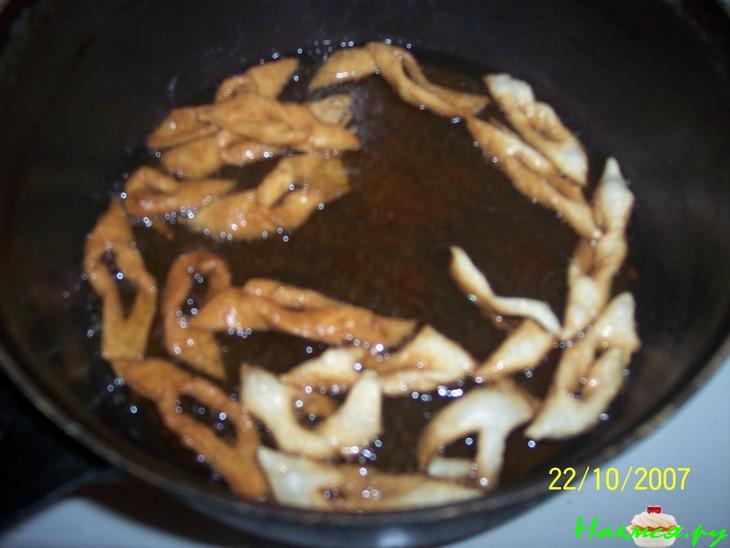 Хворост на коньяке