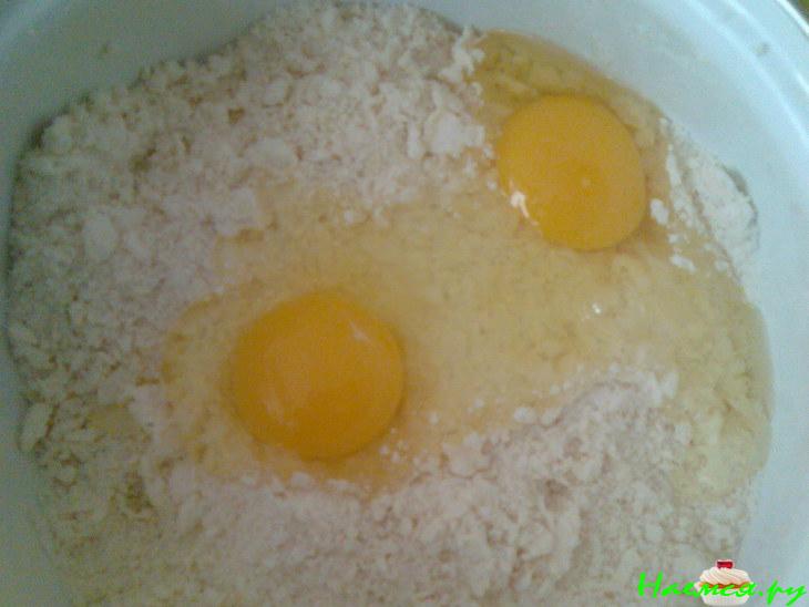 Пирог 'Вишня под снегом'