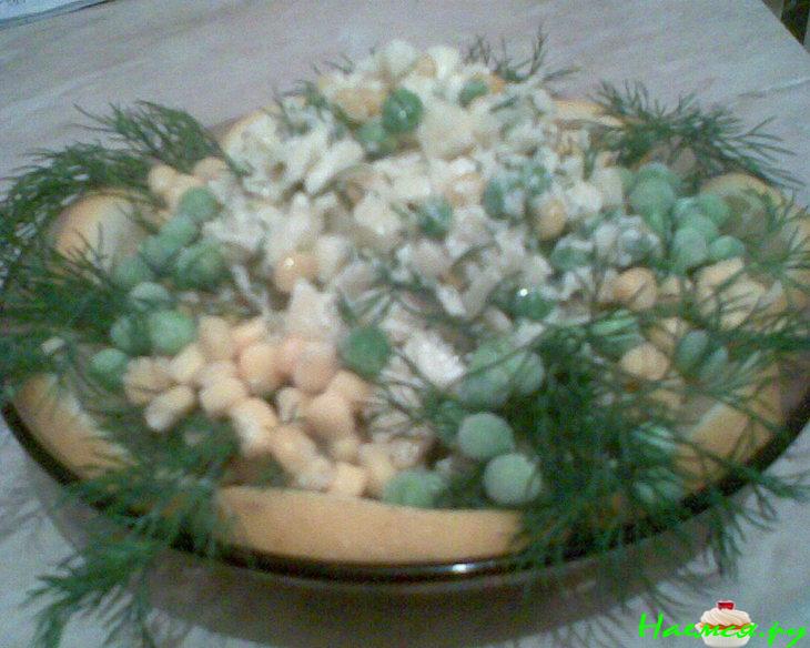 Салат "Разноцветный" Салат "Разноцветный"