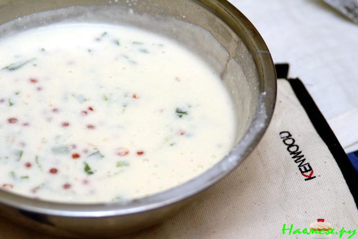 Лингвини со сливочным соусом, красной икрой и креветками Лингвини со сливочным соусом, красной икрой и креветками