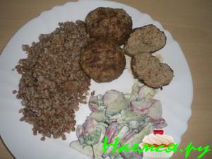 Котлеты с овощами