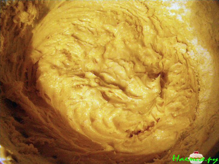 Бисквитный десерт на пару