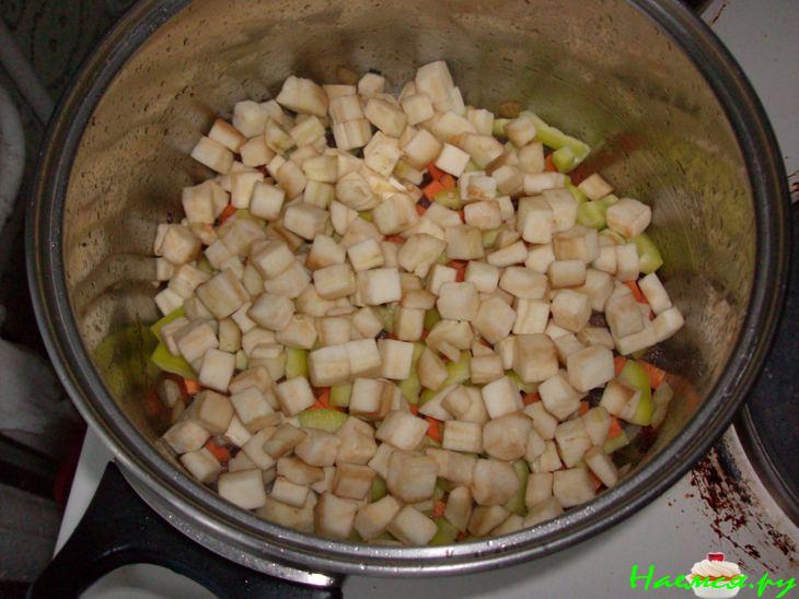 Лагман со спагетти Лагман со спагетти