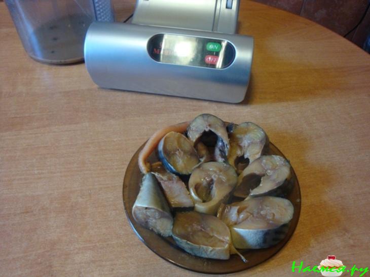 Скумбрия в маринаторе