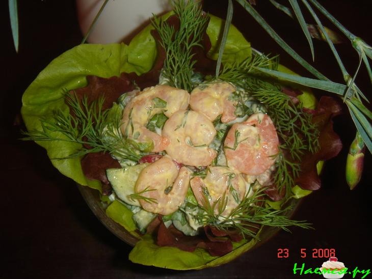 Салатик "Весна в душе и на столе" Салатик "Весна в душе и на столе"