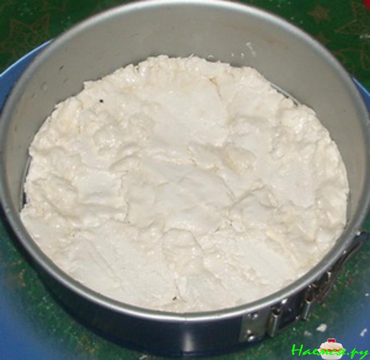 Торт зефирно-творожный