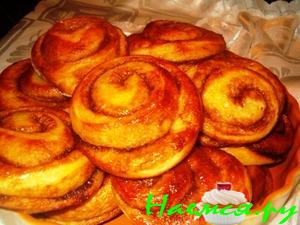 Плюшки с корицей Плюшки с корицей