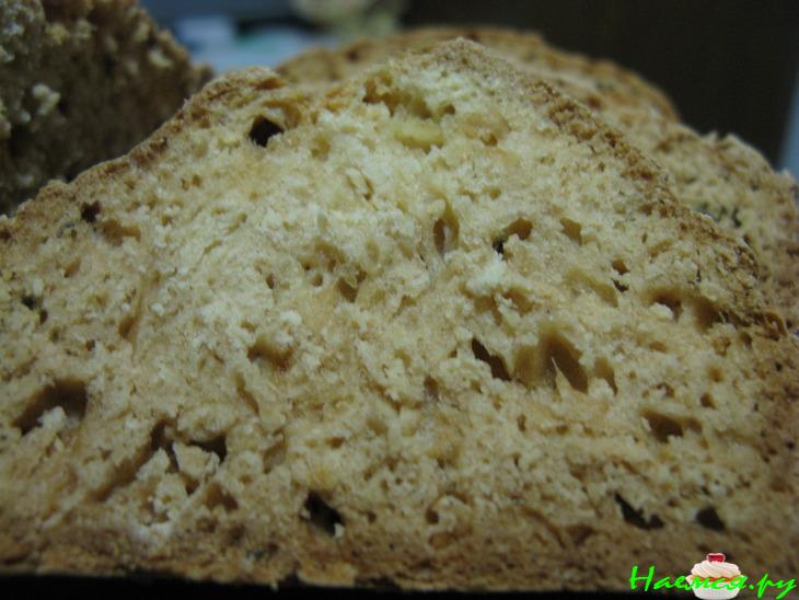 Хлеб на кефире, без дрожжей