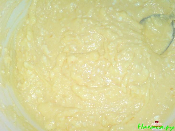 Творожный ванильный пирожок Творожный ванильный пирожок