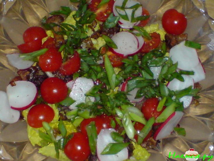 Салат "Гнездышко"