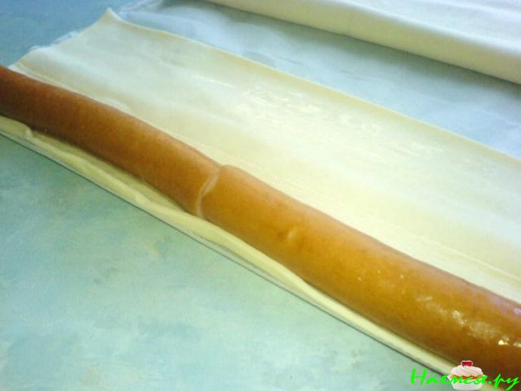 "Пуговки" (из слоёного теста)