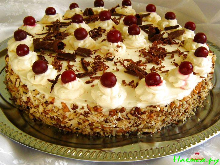 Просто бисквитный торт Просто бисквитный торт