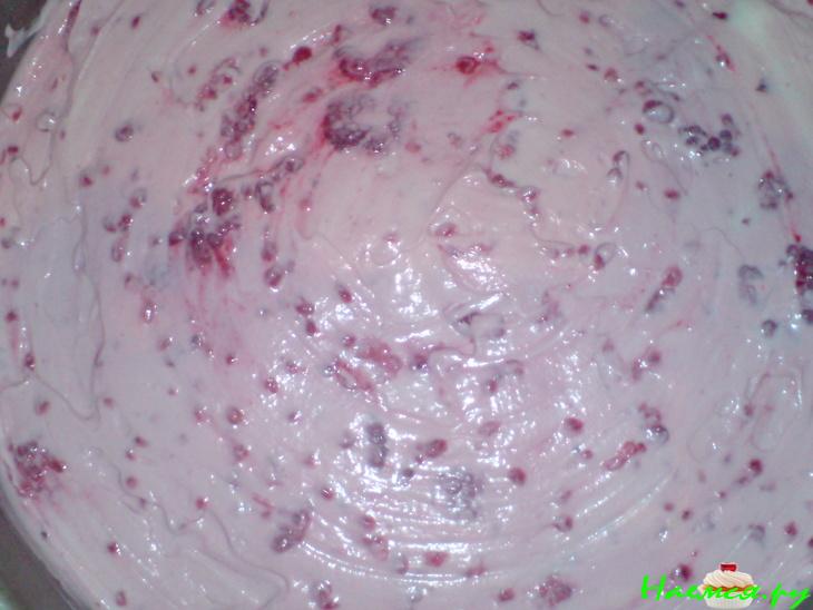 Малиновый чизкейк с белым шоколадом Малиновый чизкейк с белым шоколадом